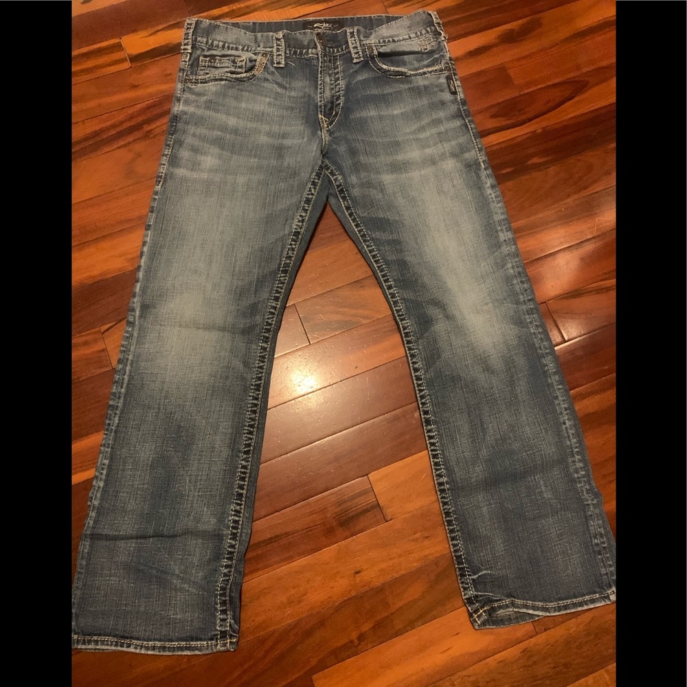 Silver Jeans Men’s Zac 36”x34” like new